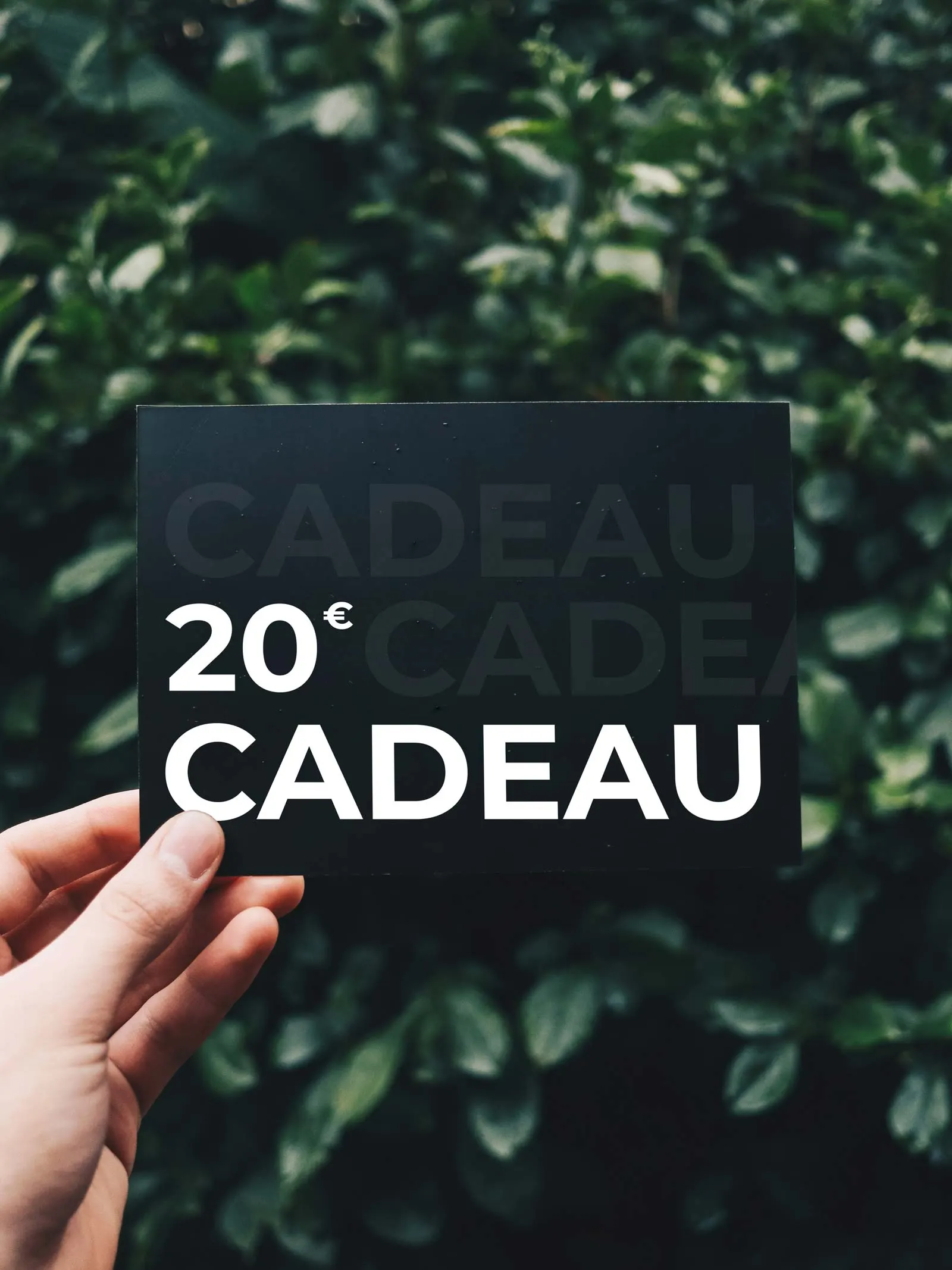 Des cartes cadeau pour proposer une alternative