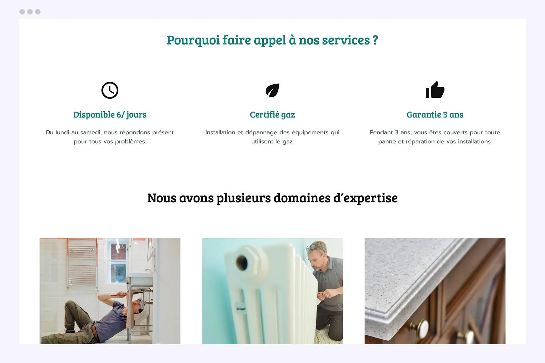 pour un site professionnel pour un site professionnel