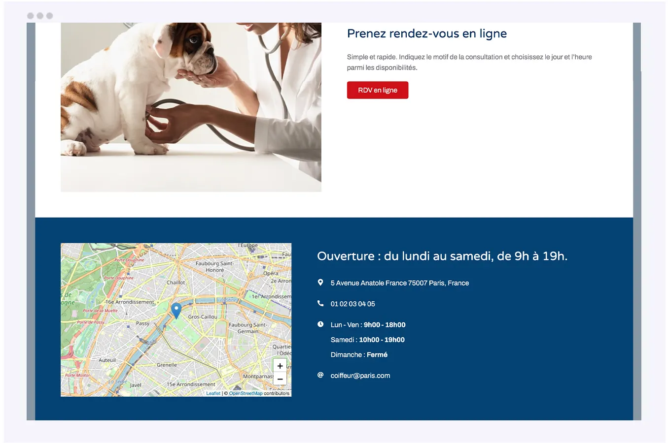 Comment vous contacter ?