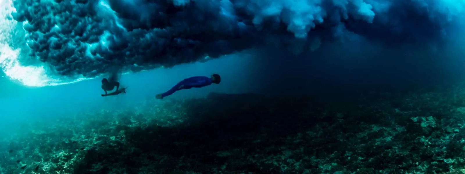 Arnaud sous l'eau Arnaud Jerald - Below ©Tim McKenna