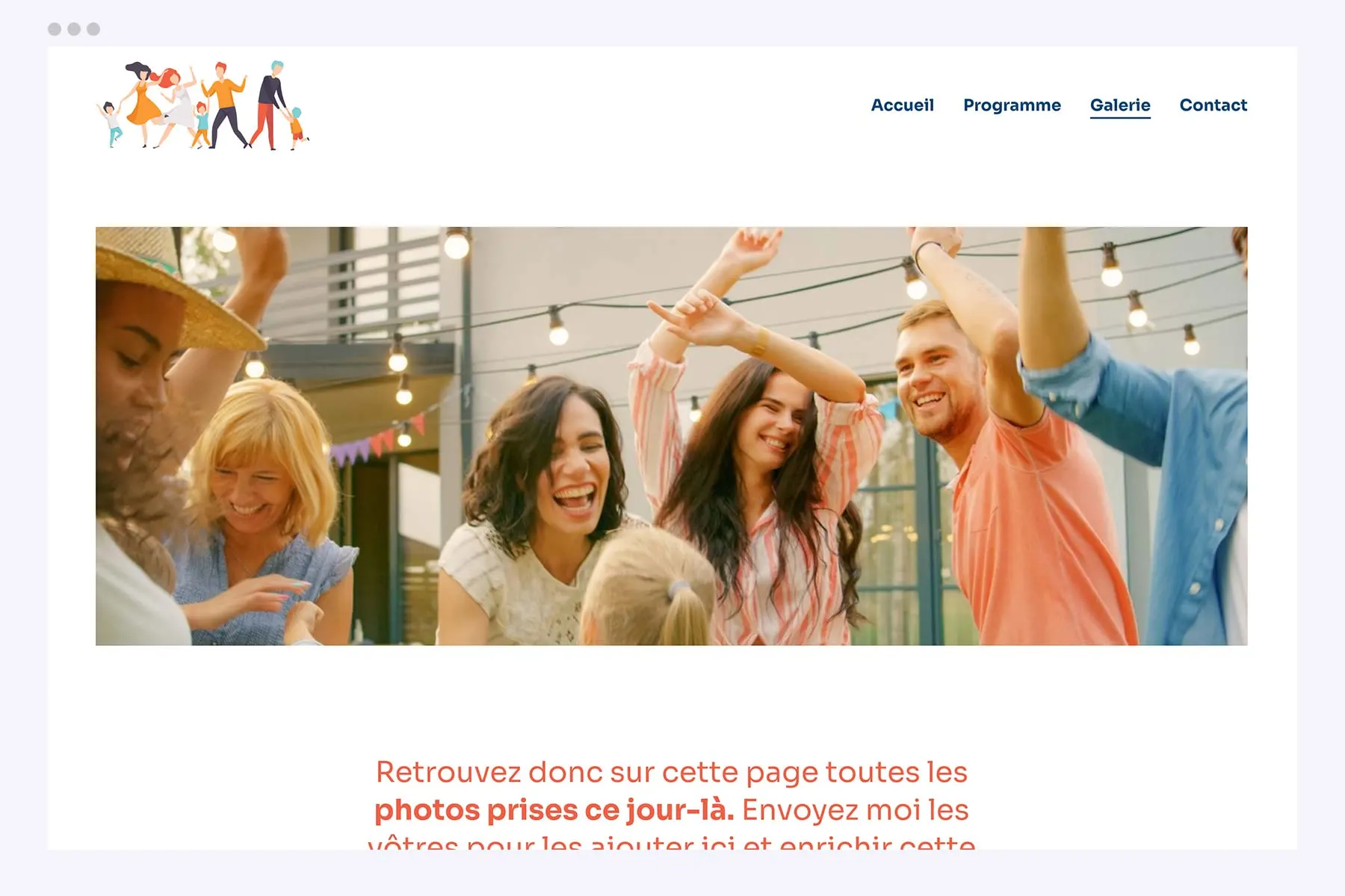 En quelques clics, votre site invitation 