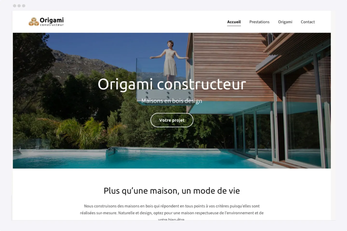 Entête du modèle de site construction en bois Entête du modèle de site construction en bois | Hubside