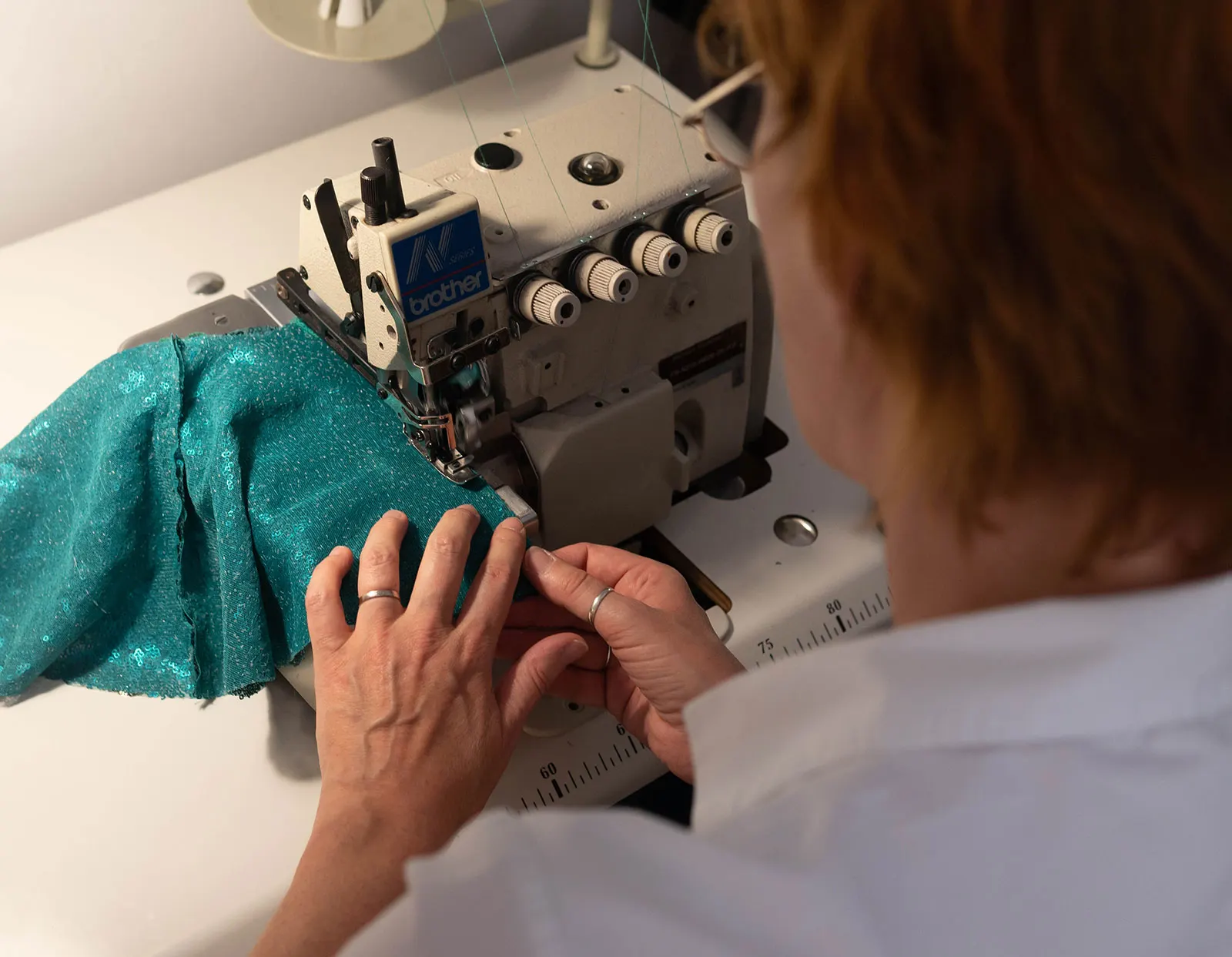 Le tissu prend vie Pascale - Travaux atelier - @Hubside