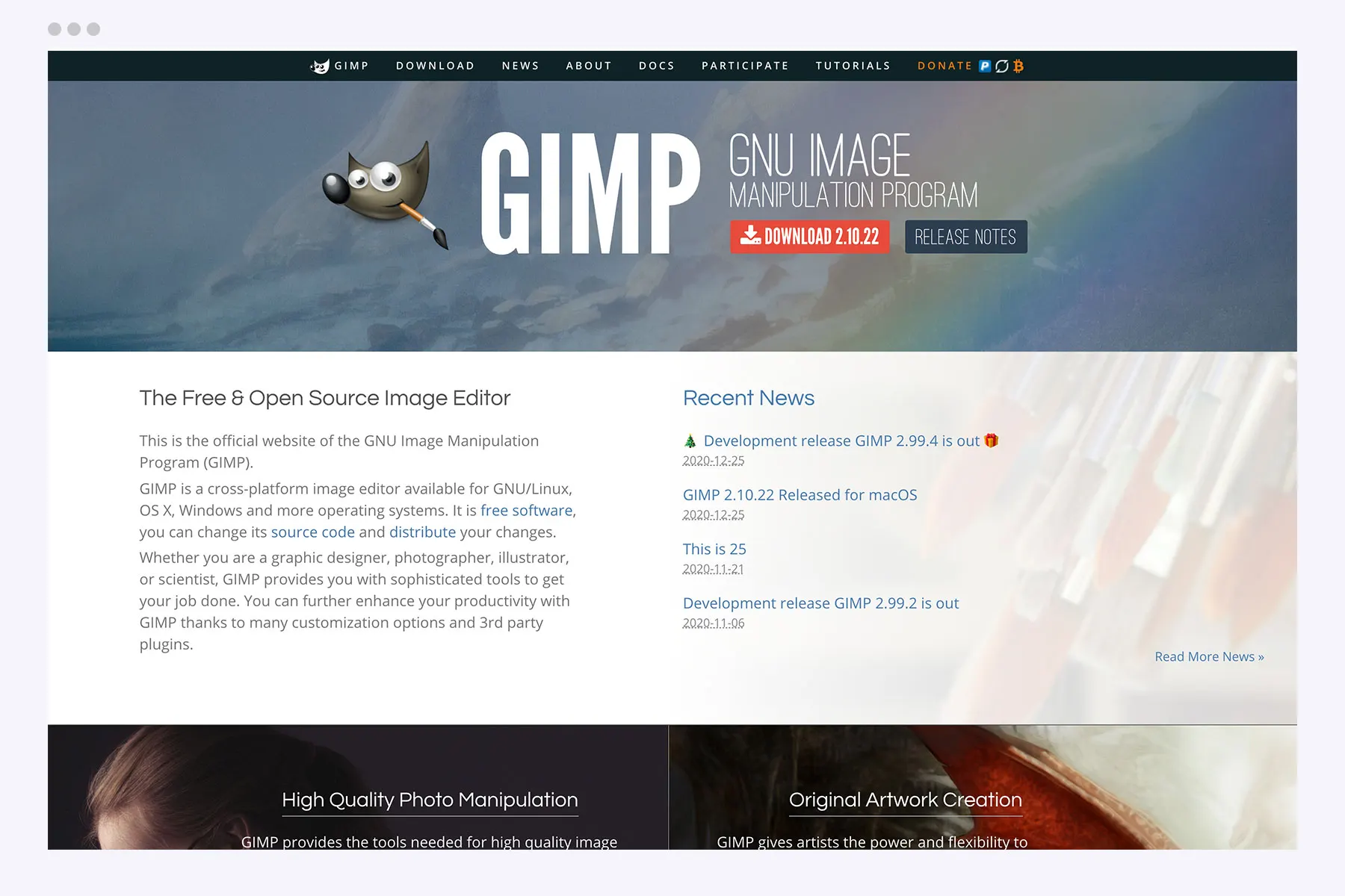 Gimp est une bonne alternative à photoshop