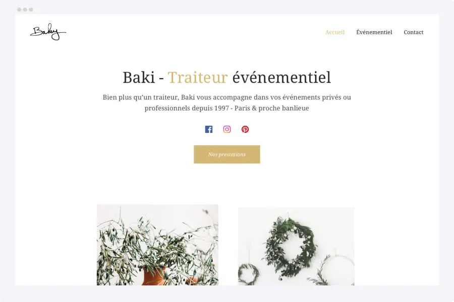 Traiteur événementiel Section offres | Hubside