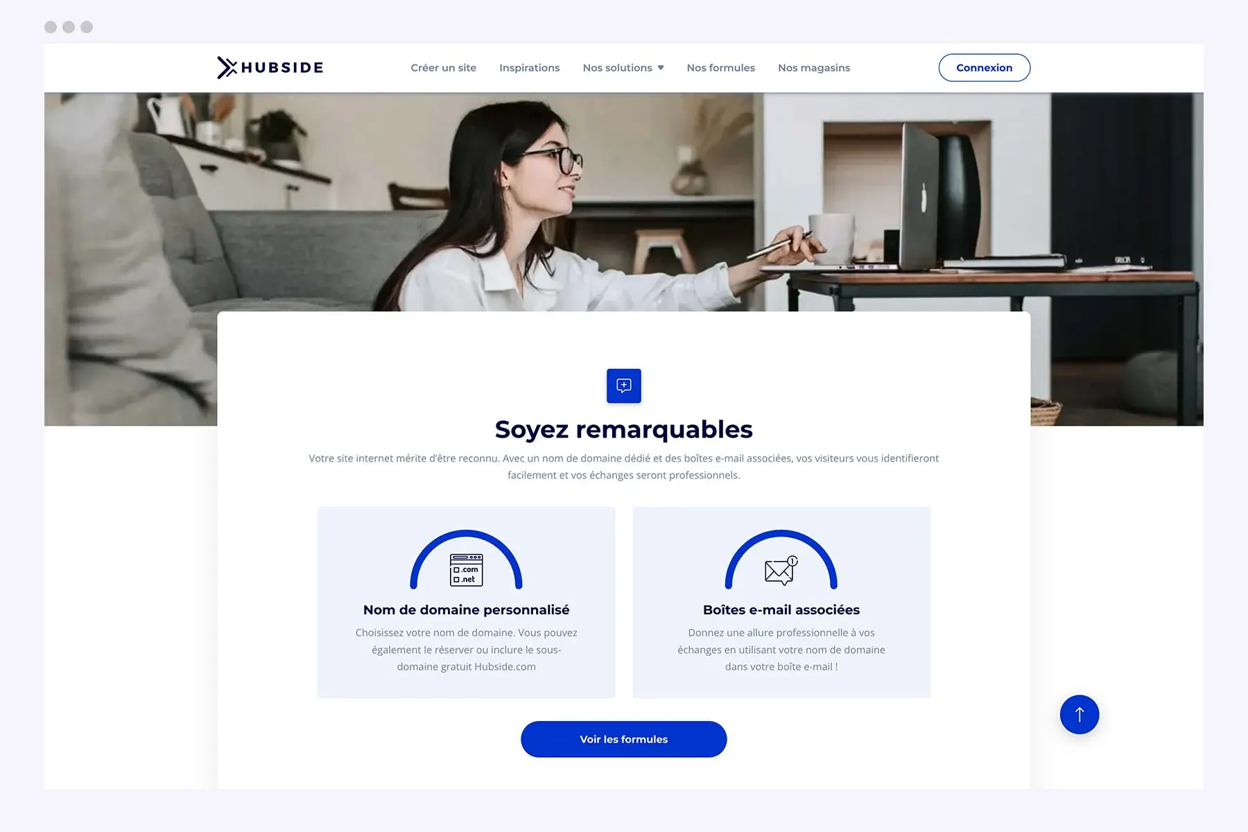Votre nom de domaine avec Hubside