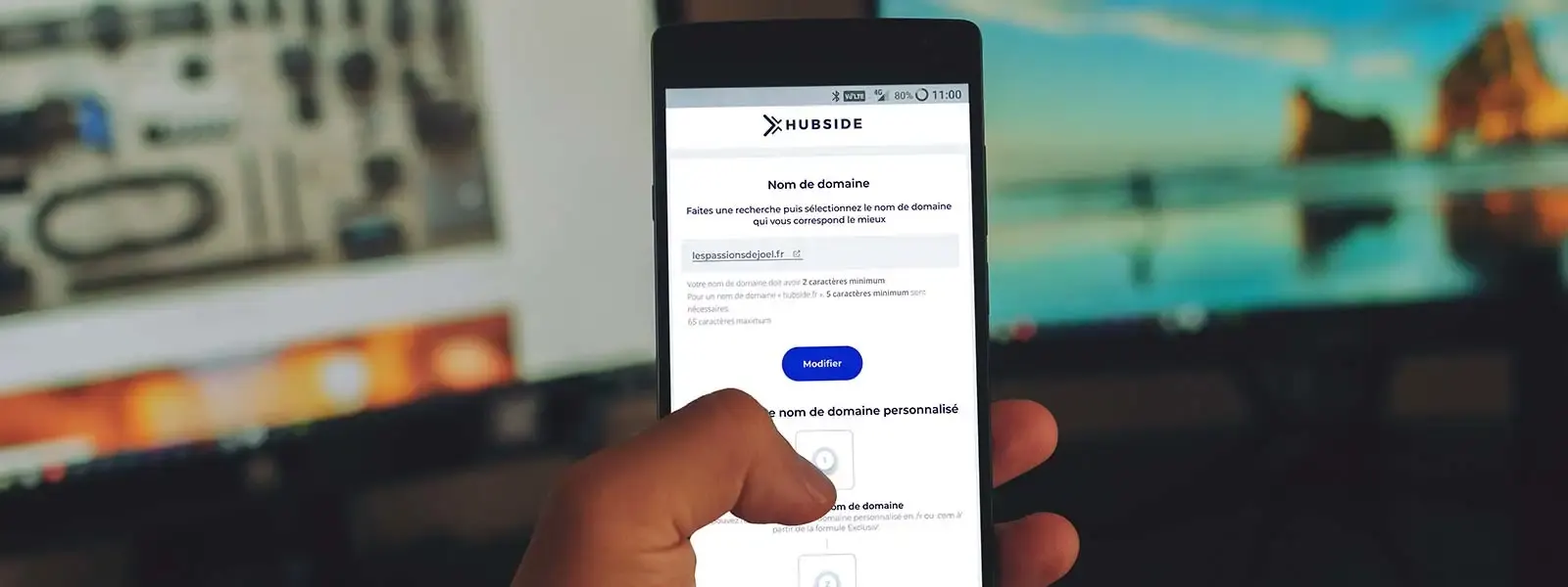 Votre nom de domaine avec Hubside,, comment ça marche ?