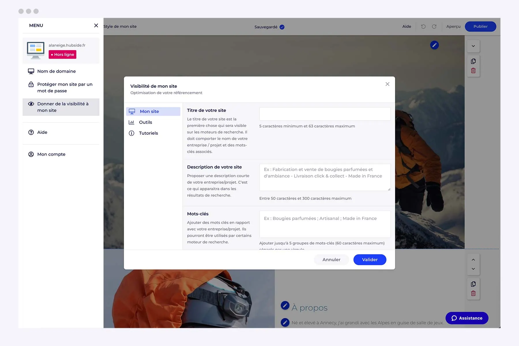 De la visibilité pour votre site avec Hubside De la visibilité pour votre site avec Hubside