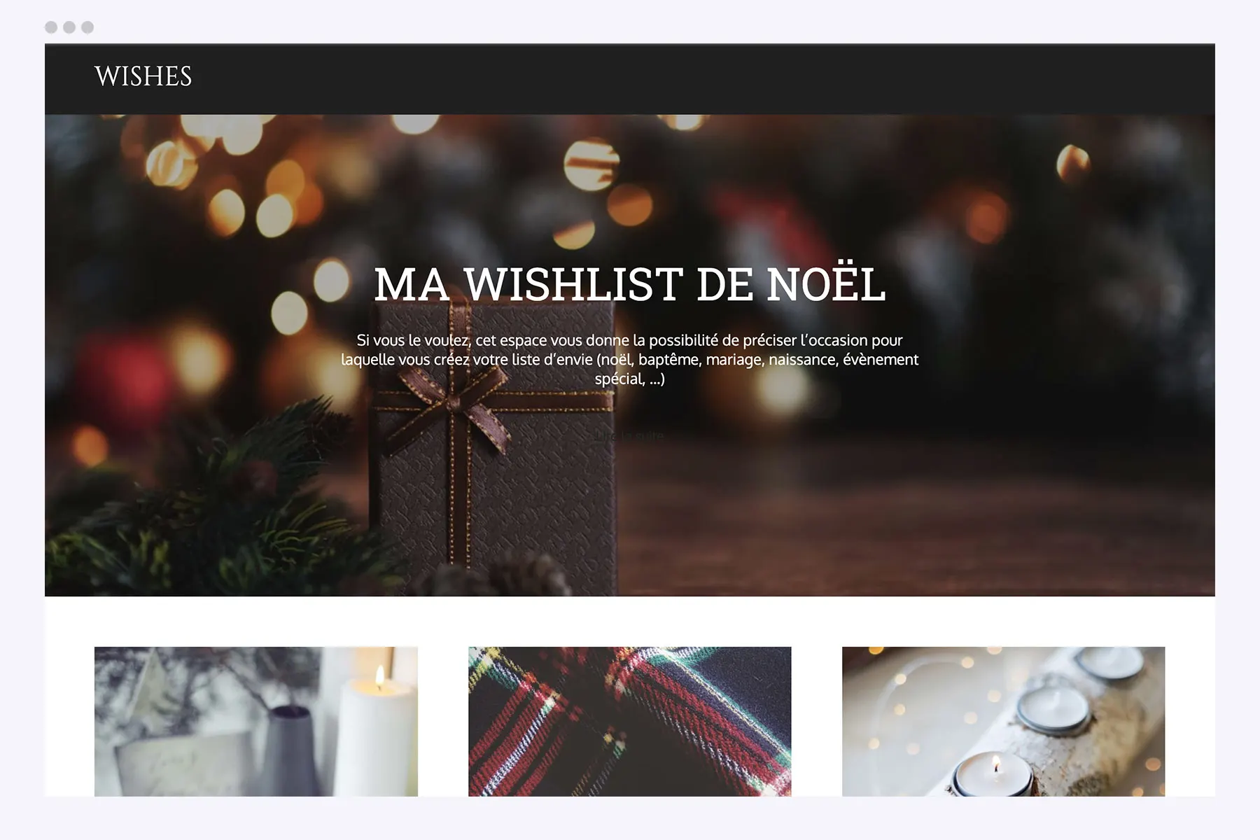 Votre liste avec un site Hubside Votre liste avec un site Hubside