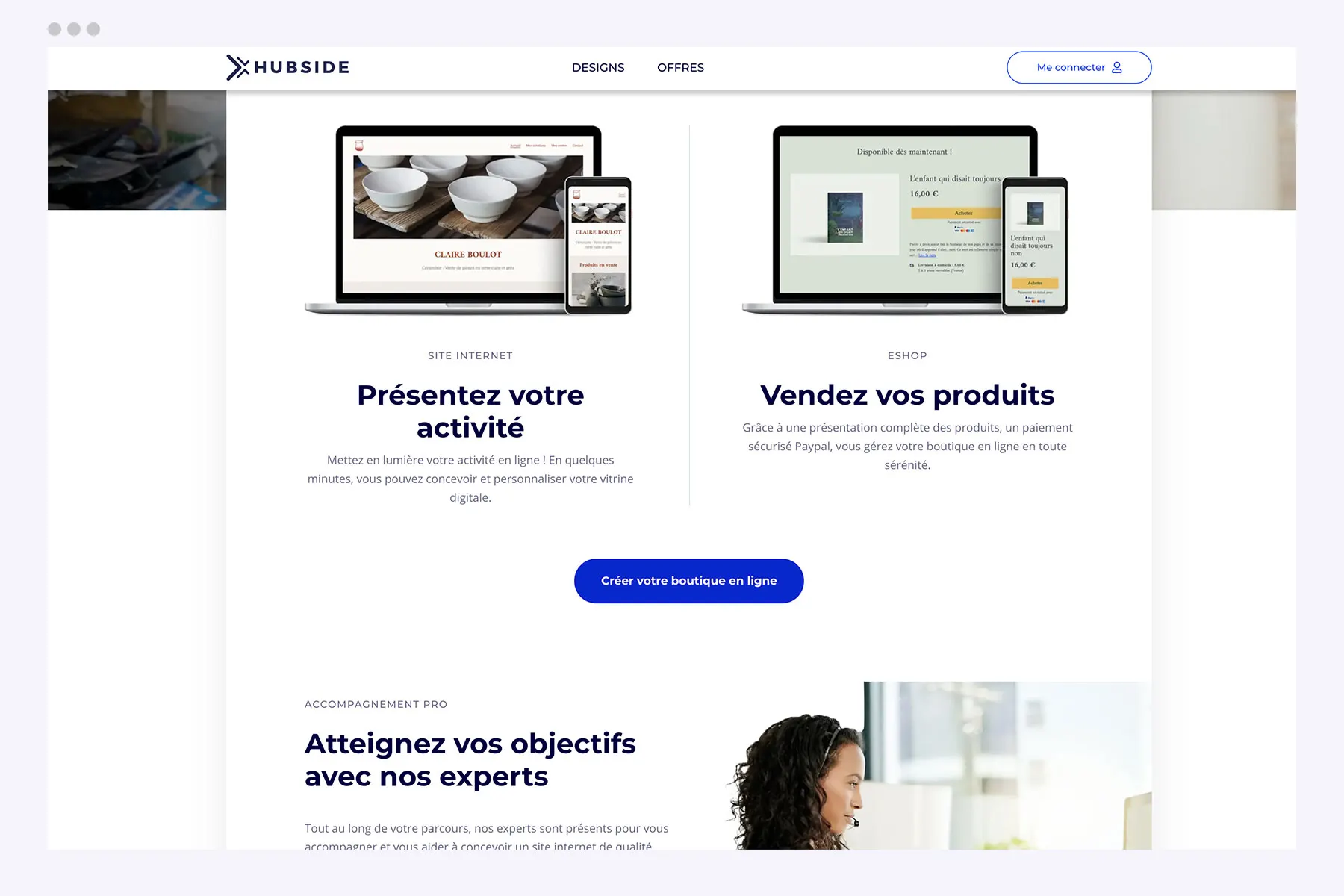 Avec l'offre pro Hubside