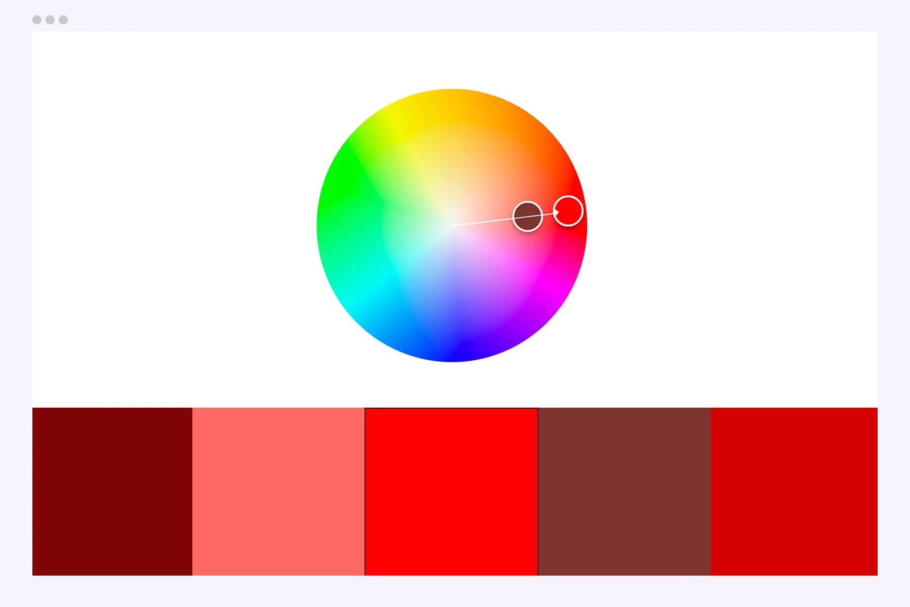 Des couleurs monochromes @color.adobe.com Des couleurs monochromes @color.adobe.com