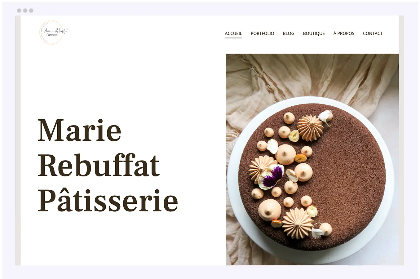 Marierebuffatpatisserie.com