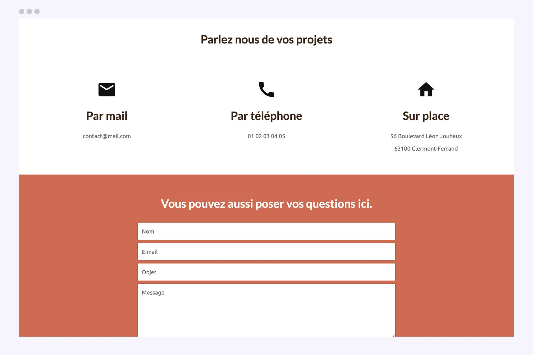 Et garder le contact Et garder le contact