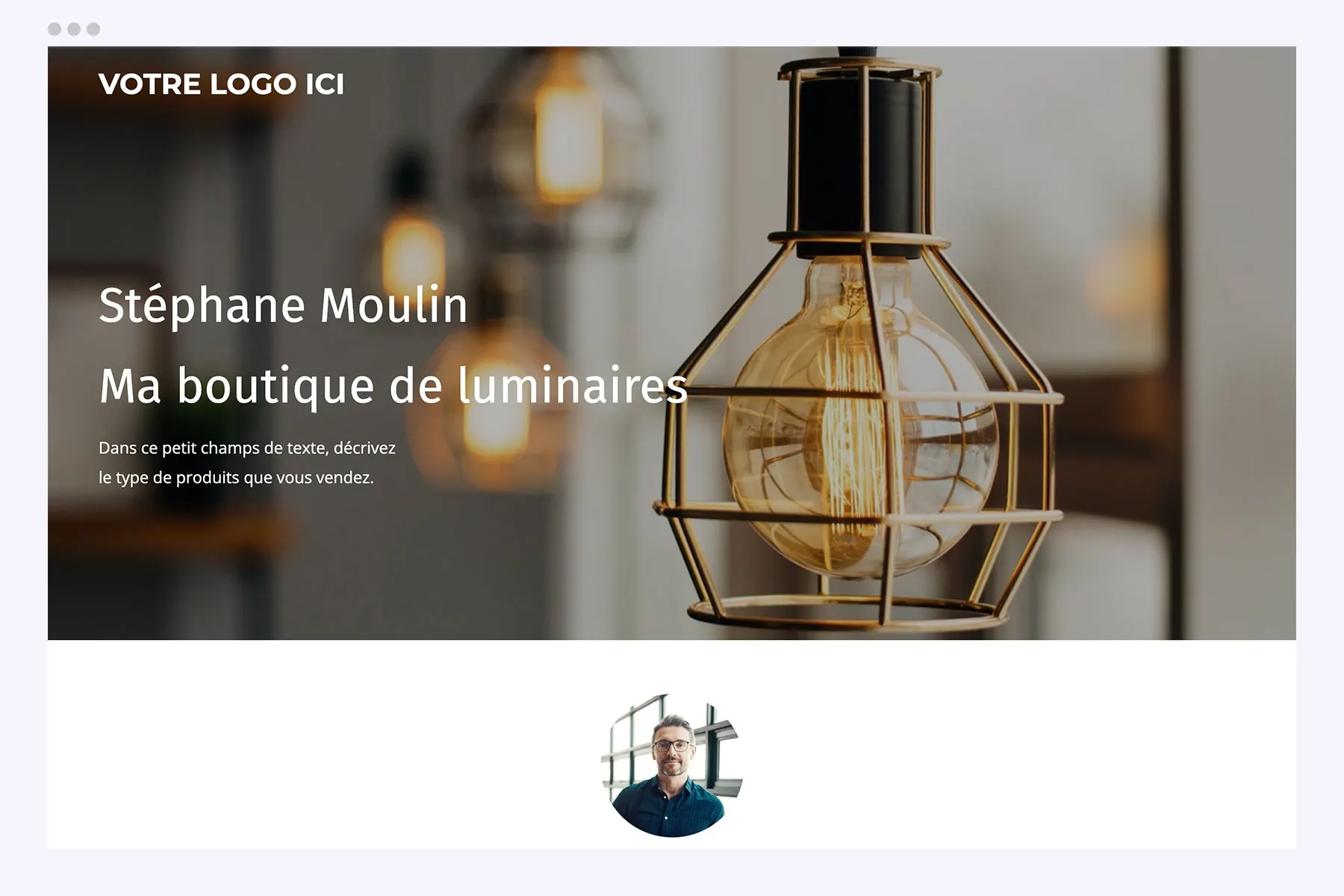 Modèle de boutique en ligne @hubside