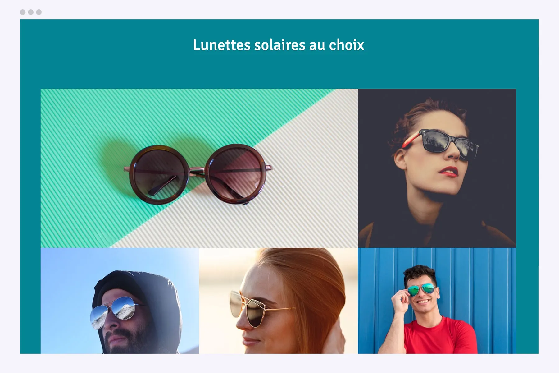pour attirer l'oeil