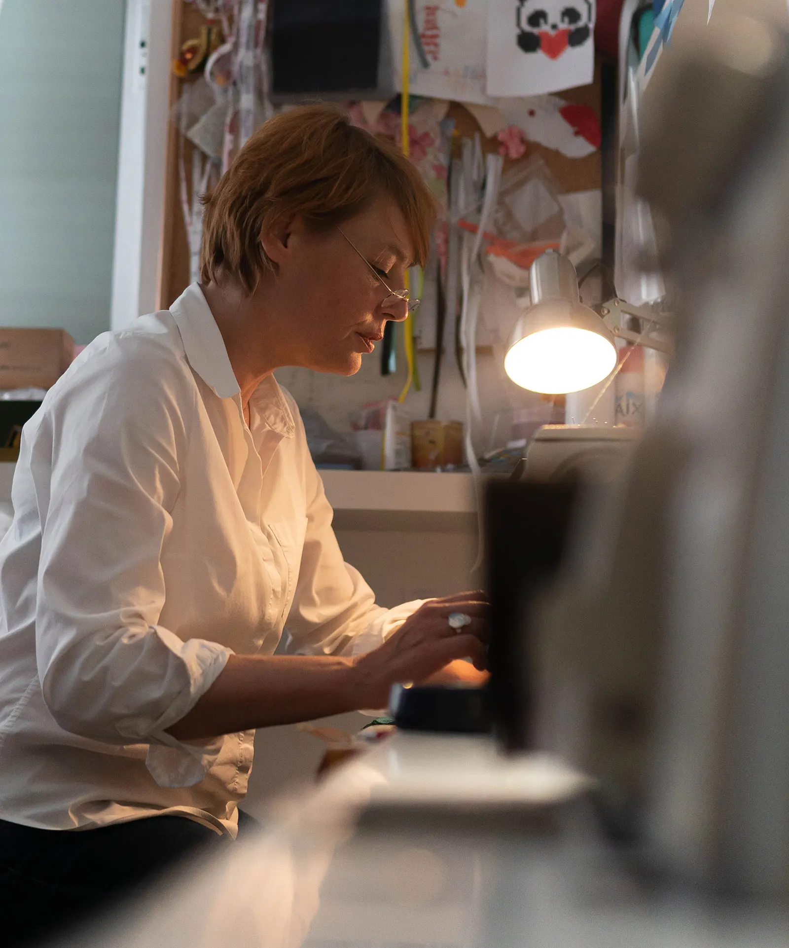 Pascale, la passion au bout du fil Pascale Smolski - Atelier - @Hubside