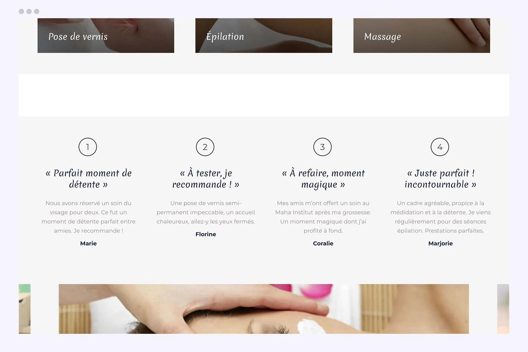 Des témoignages récents sur votre site des témoignages récents sur votre site