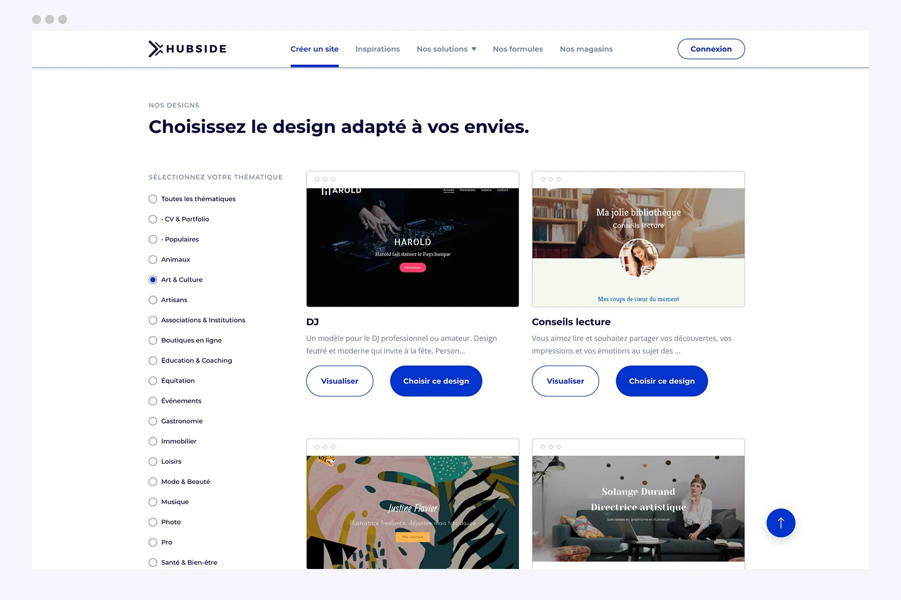 Pour créer votre site professionnel, 