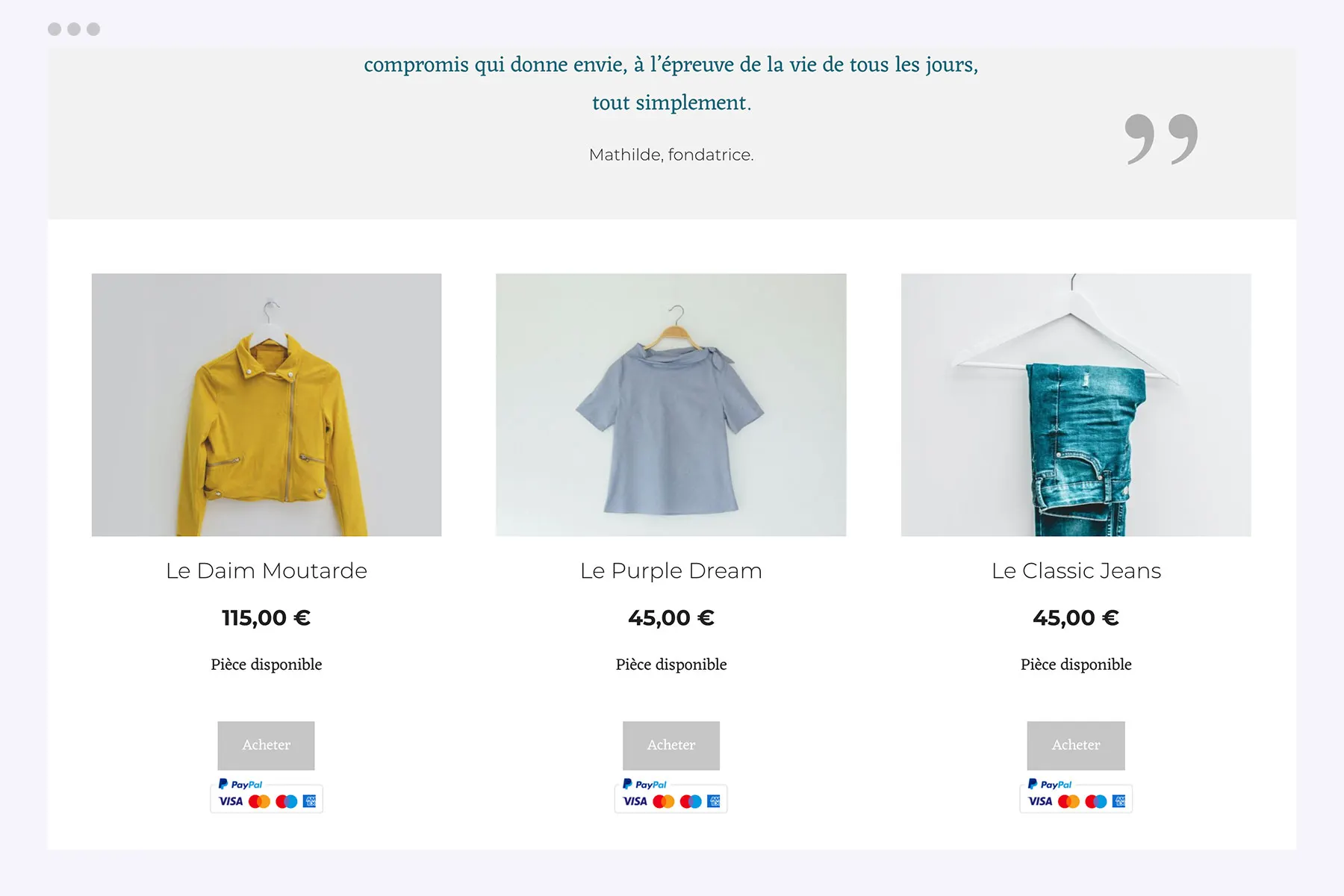 justes et justifiés